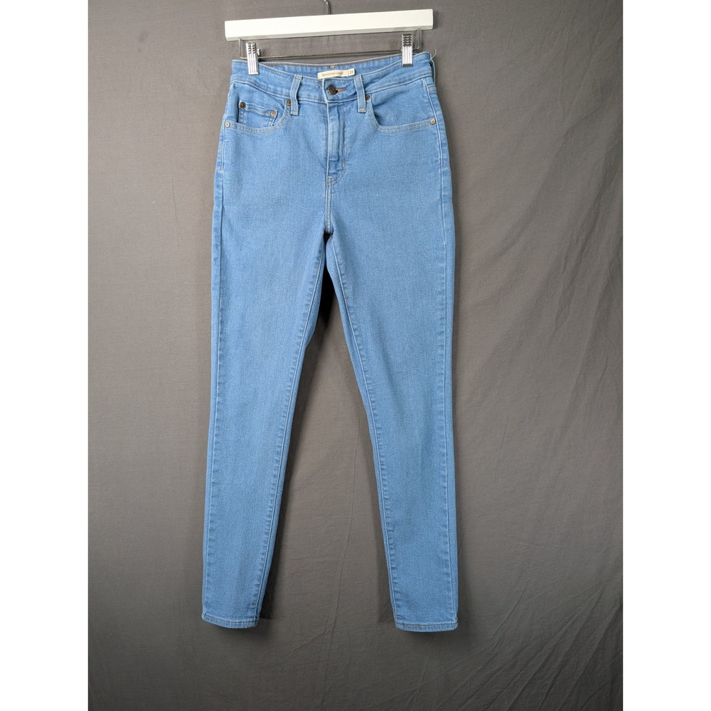 Levis 721 High Rise Skinny Jeans Light Wash Blue Denimβ Size 28